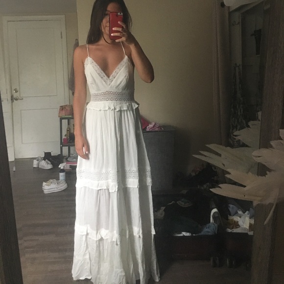 Hello molly white maxi dress - Picture 2 of 2